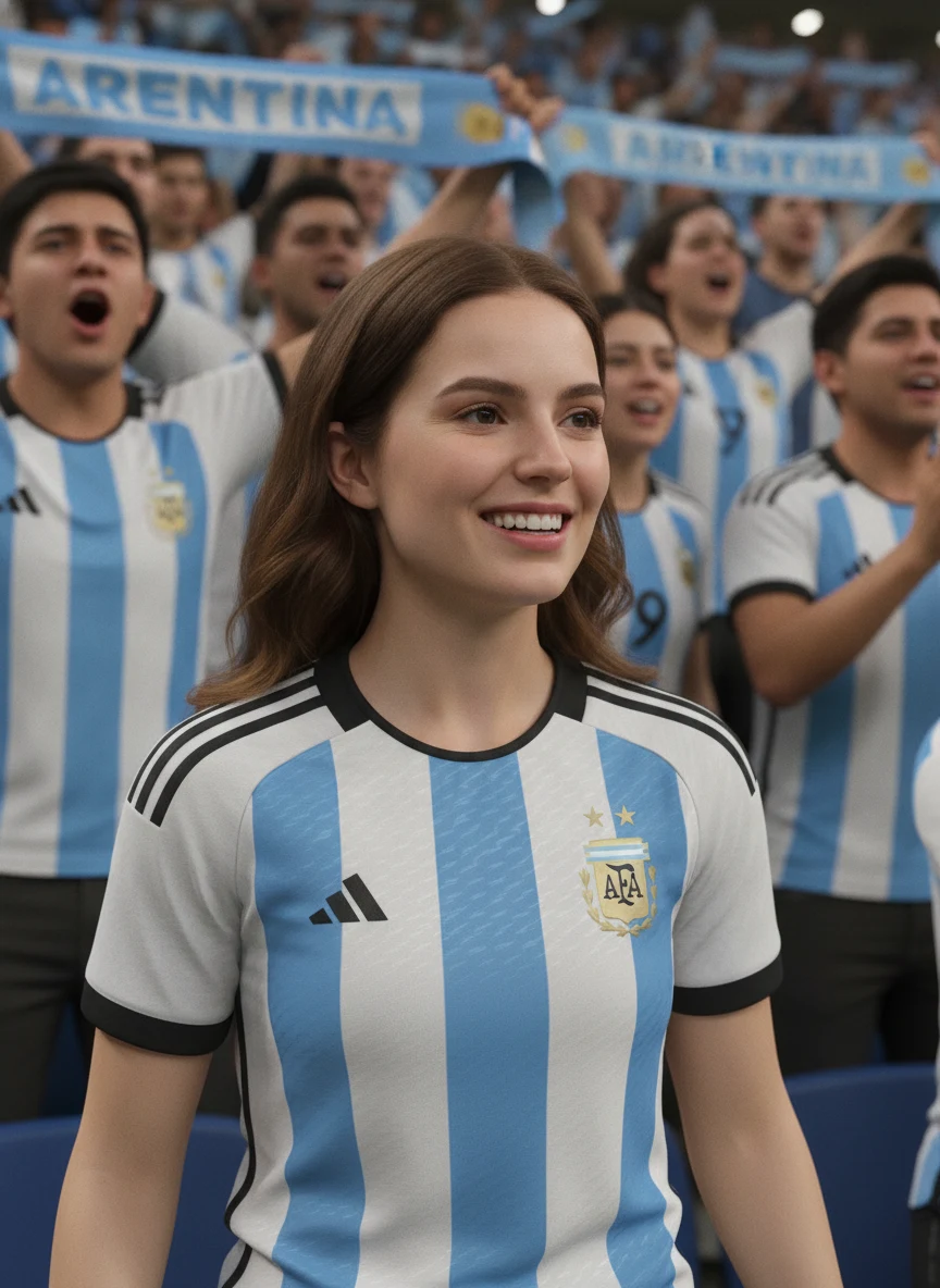 multitud argentina