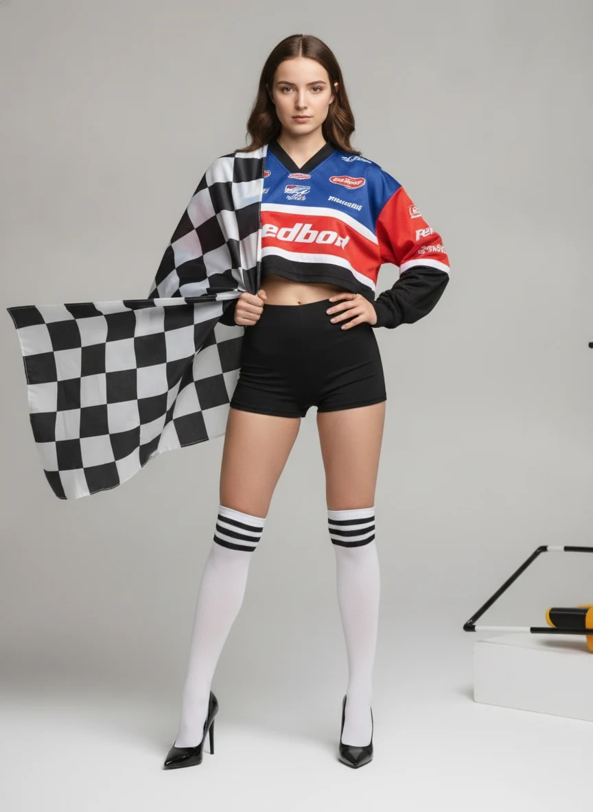 chica de carrera