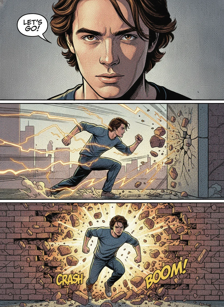 cómic de acción