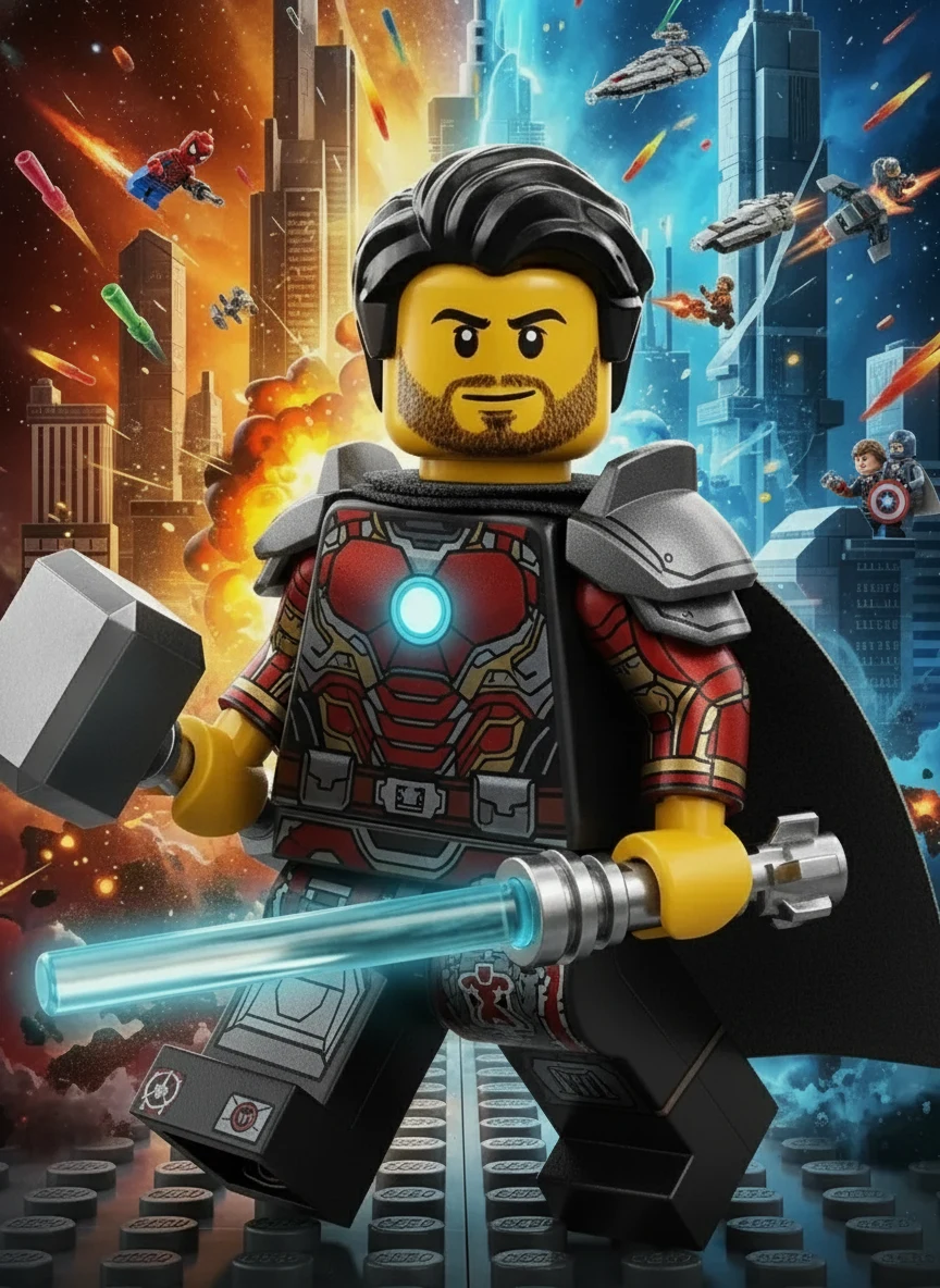 Aventura de figuras de bloques