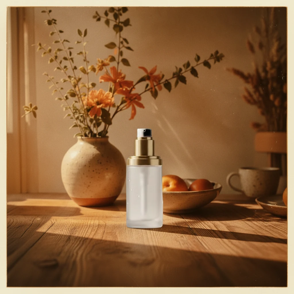 Immagine lifestyle skincare generata da IA variante 2