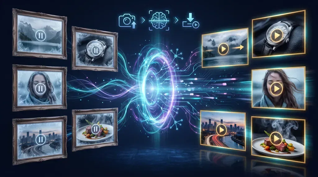 Image to Video Guide: AI turns static photos into dynamic video