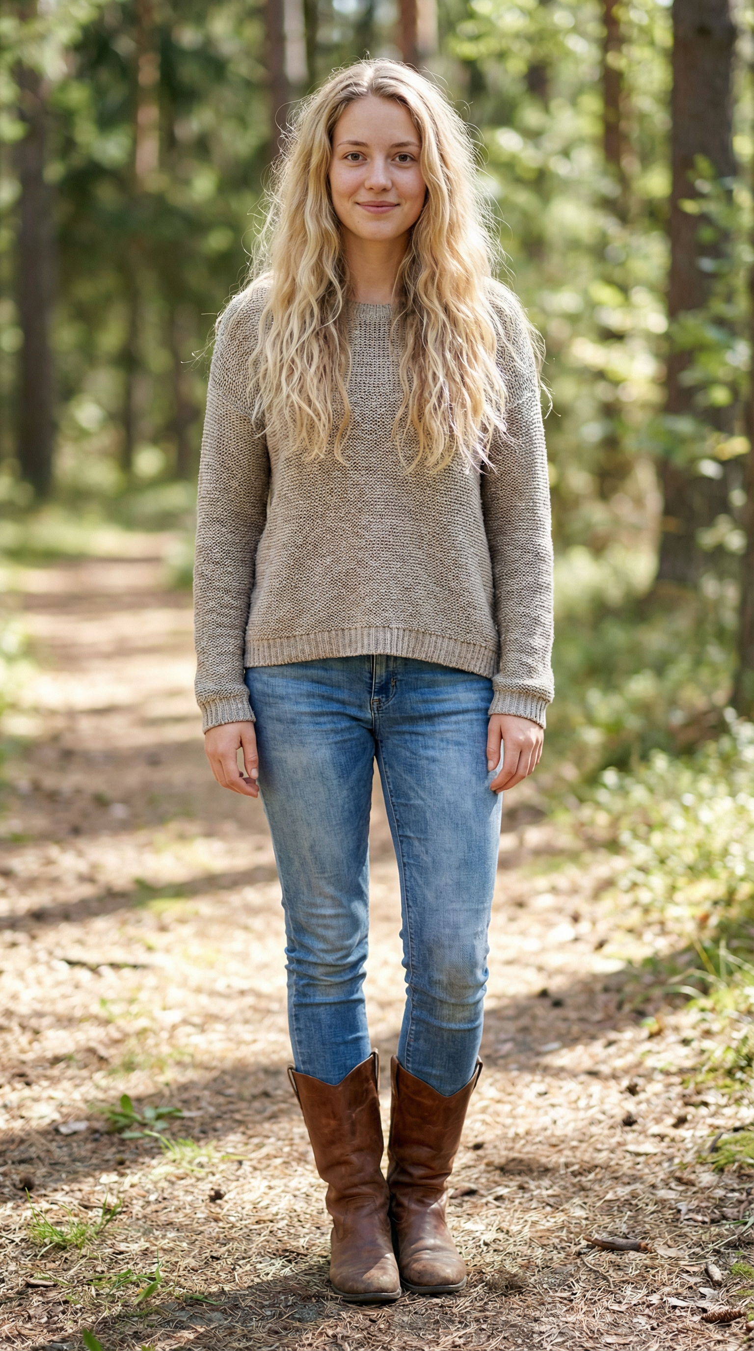 Fashion model reference photo sample