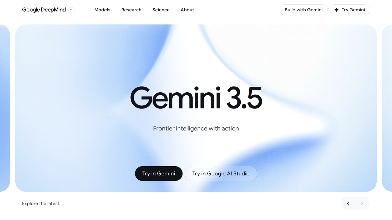 Gemini Omni (Veo 4) product screenshot