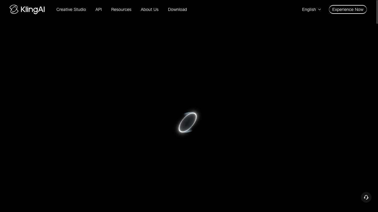 Using Kling AI Text to Video product screenshot