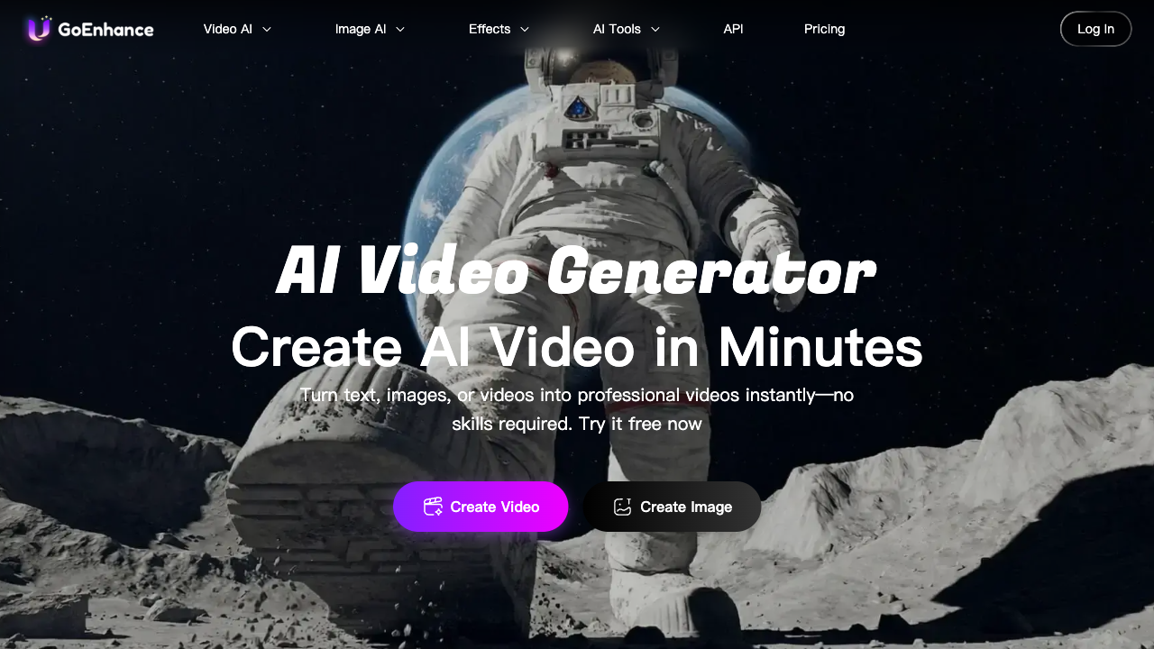 GoEnhance AI video generator