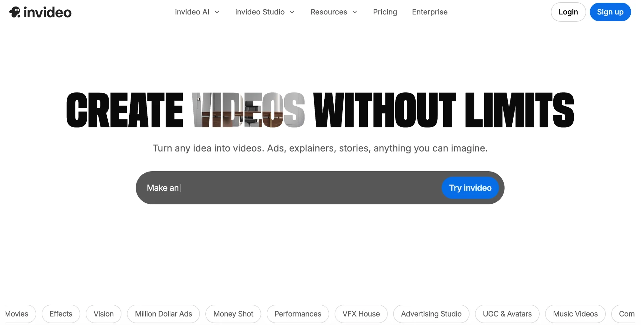 InVideo AI : Best for Simple but Professional Product Ads