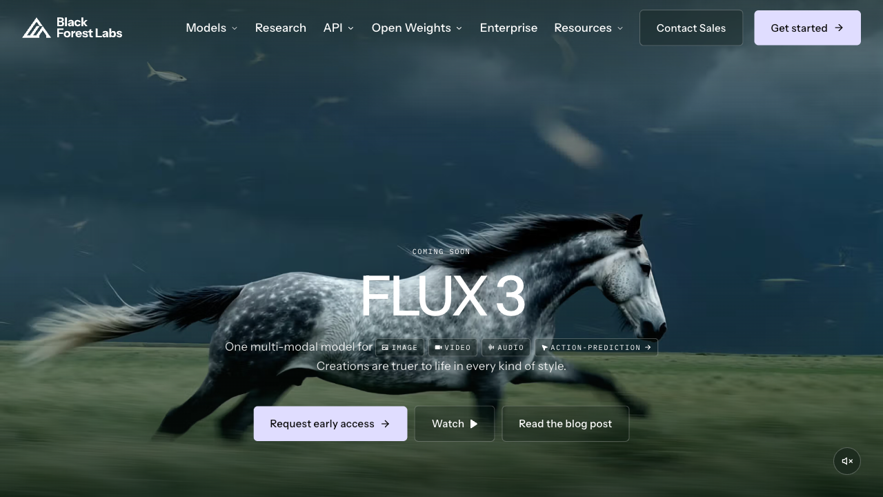 Flux AI interface
