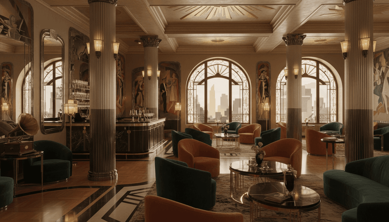 1930s art deco interior reference