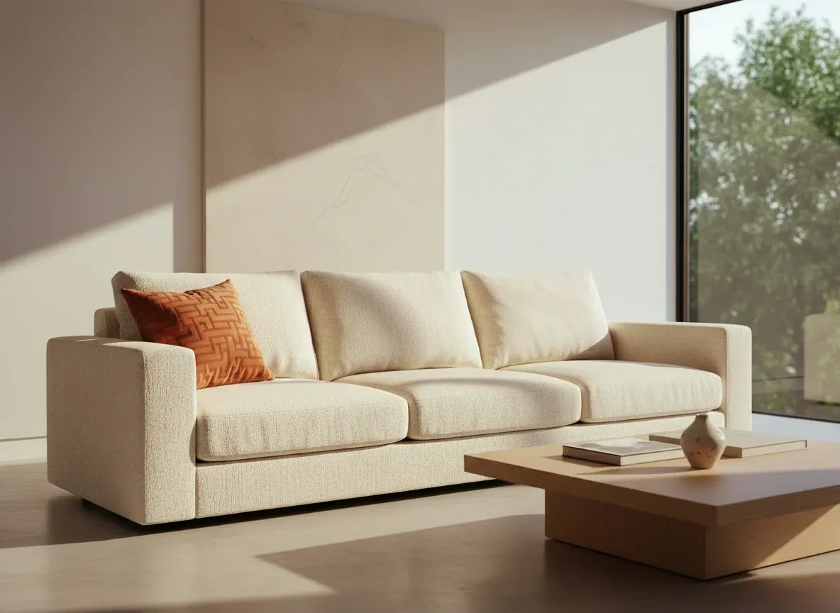 Sofa scene after orange pillow edit