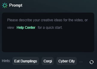 enter prompt