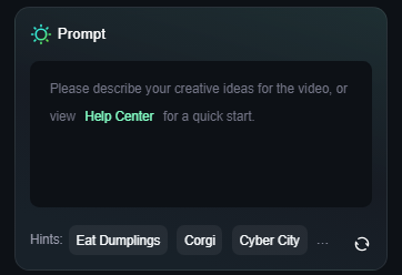 enter prompt