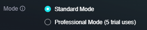 select mode