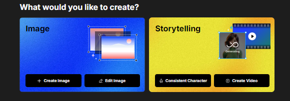 OpenArt product screenshot