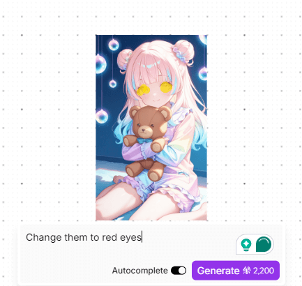 PixAI anime generation sample