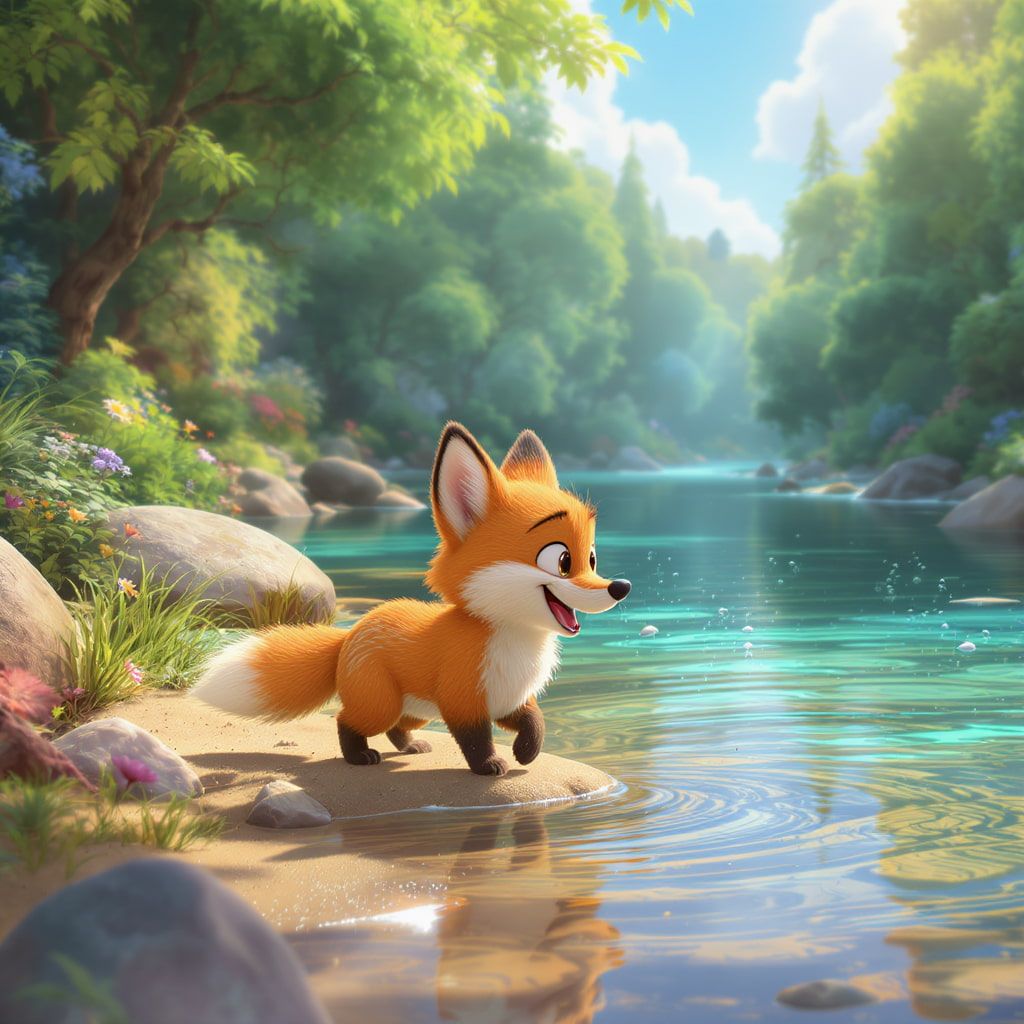 Pixlr fox image sample