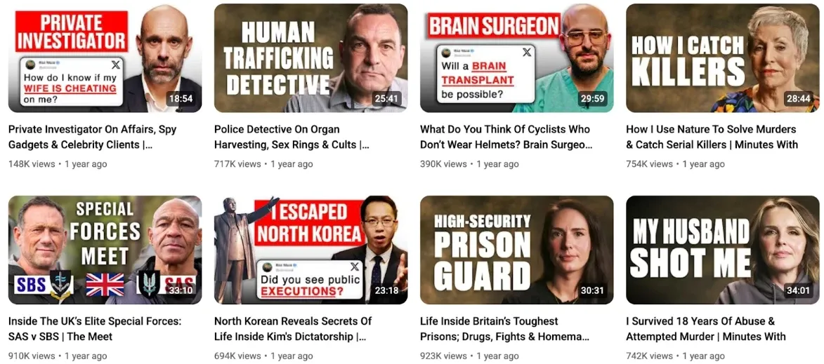 questions-based thumbnails